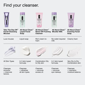 Clinique Take The Day Off Cleansing Mousse packaging details