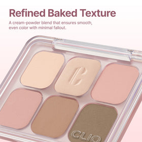 CLIO PROFESSIONAL Muse Master Eyeshadow Palette with matte and shimmer finishes