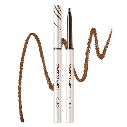 CLIO PROFESSIONAL Sharp So Simple Waterproof Pencil Liner front view with 2mm tip