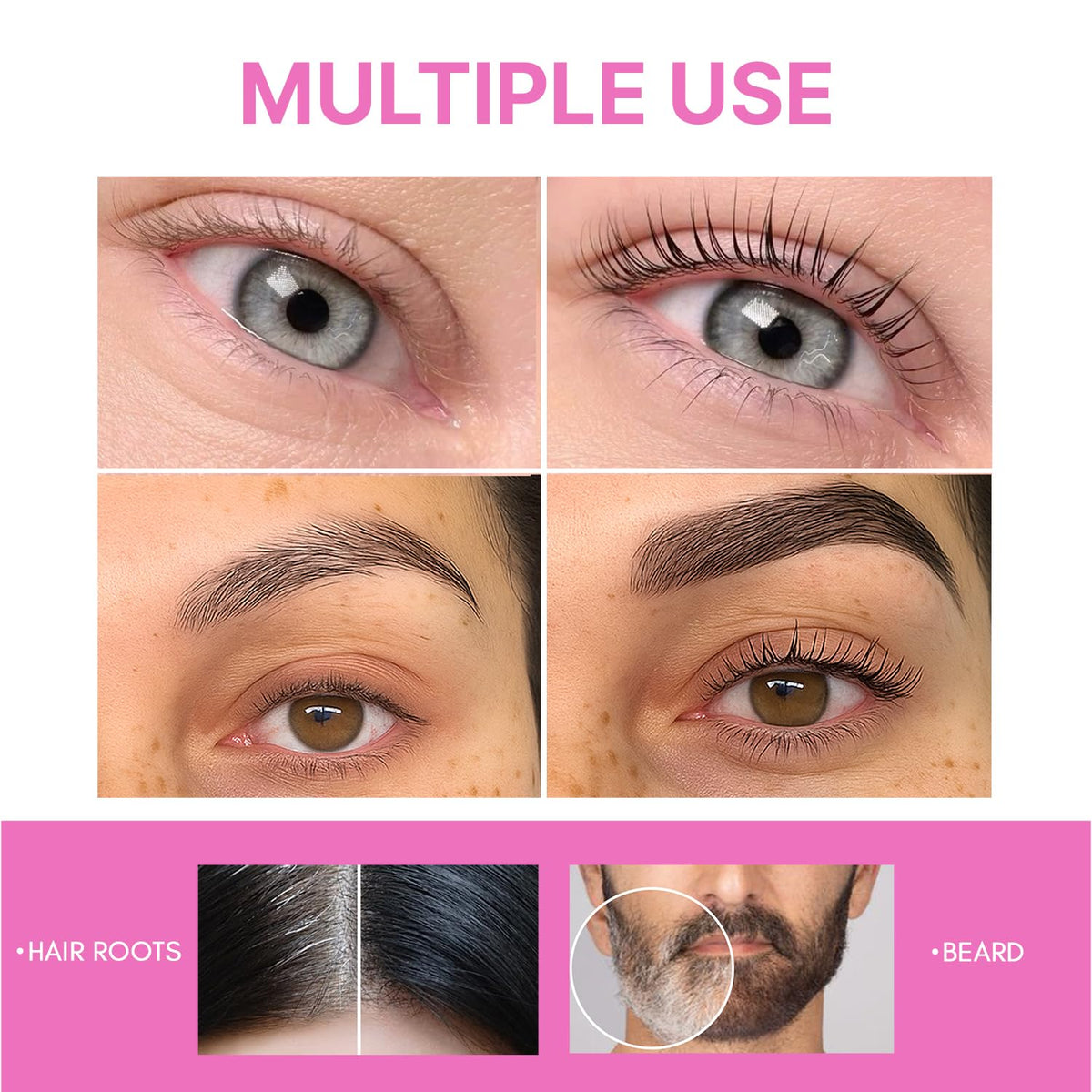 CLIONE Eye Lash Lift and Colour Kit contents display