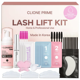 CLIONE Korean Lash Lift Kit front view with packaging