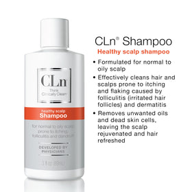 CLn Shampoo with Salicylic Acid close-up of texture