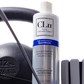 CLn SportWash with water droplets