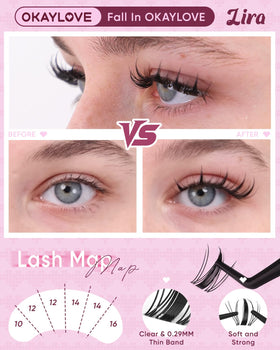 Close-up of 2-in-1 Lash Bond & Seal from OKAYLOVE