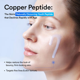 Close-up of Abib Copper Peptide Serum dropper