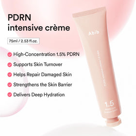 Close-up of Abib PDRN Intensive Cream texture