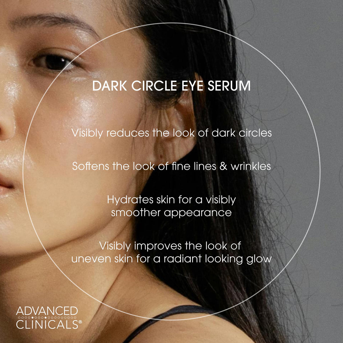 Close-up of Advanced Clinicals Dark Circle Caffeine Under Eye Serum texture
