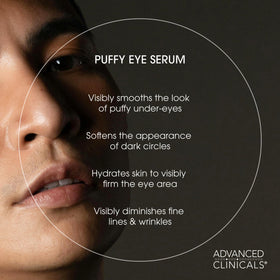 Close-up of Advanced Clinicals Puffy Eye Serum texture