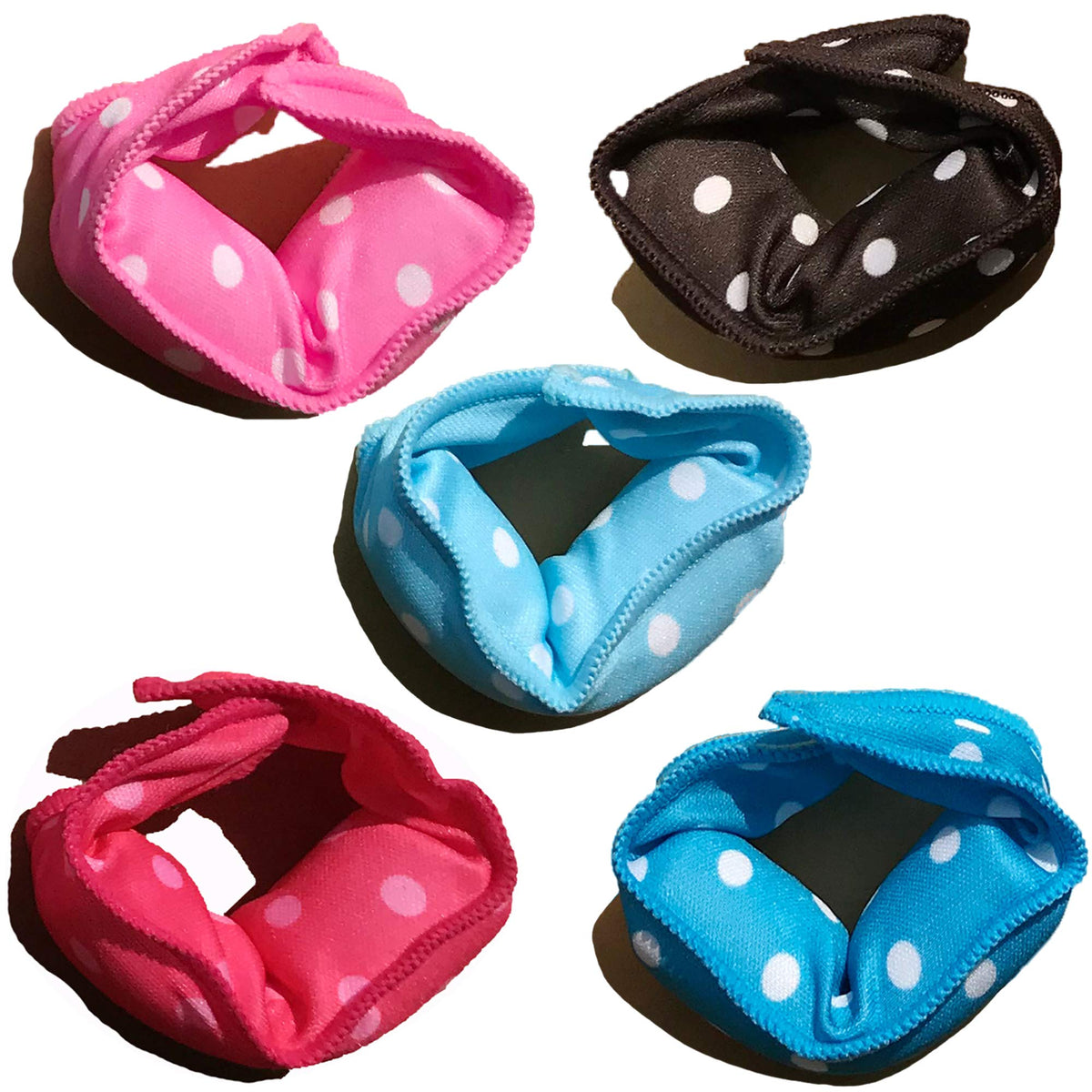 Close-up of Aimin Hair Heatless Curlers showing soft foam texture