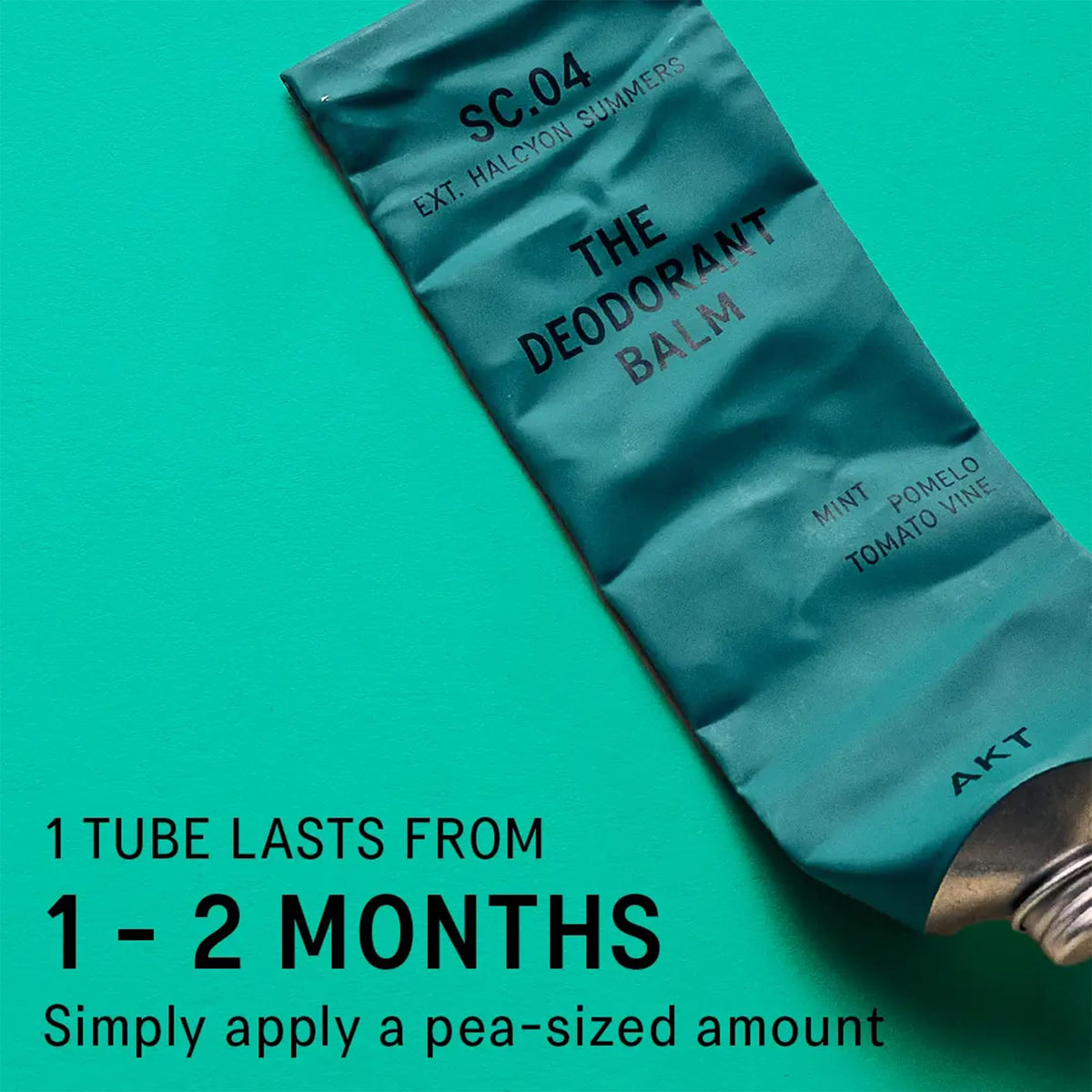 Close-up of AKT Deodorant Balm SC.04 texture