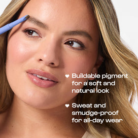 Close-up of ALLEYOOP Eyebrow Pencil tip showing fine point