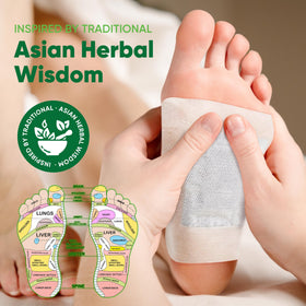 Close-up of AOSORW foot pads showing 2-in-1 design