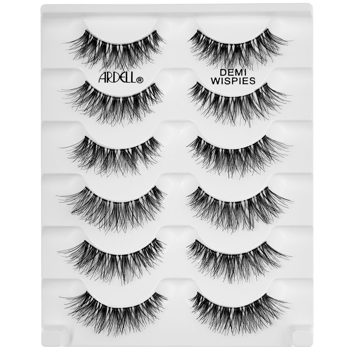 Close-up of Ardell Demi Wispies Eyelashes showing criss-cross design