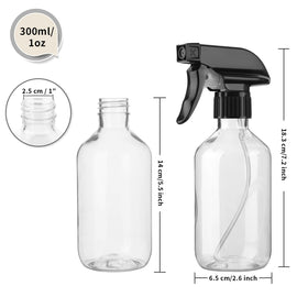 Close-up of Arkeiliy spray bottle nozzle showing fine mist setting
