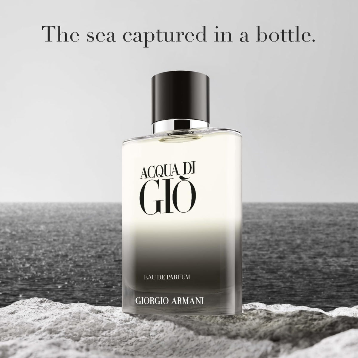 Close-up of Armani Beauty Acqua di Giò Eau de Parfum cap