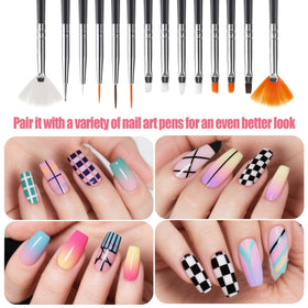 Close-up of Artdone nail dotting tools