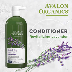 Close-up of Avalon Organics Nourishing Lavender Conditioner texture