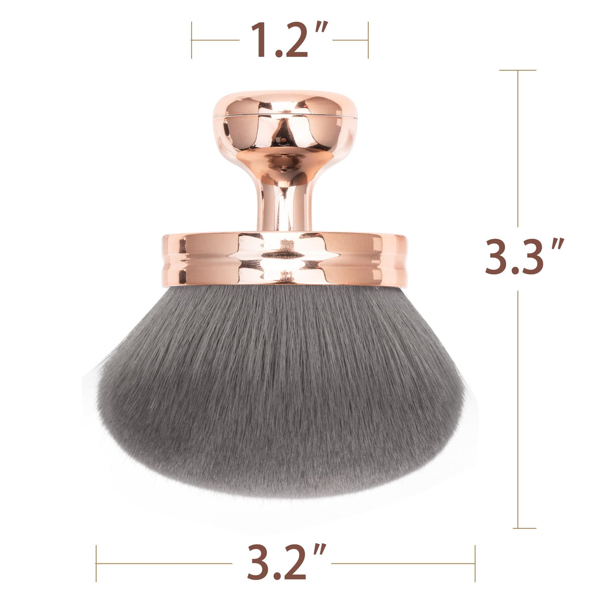 Close-up of BABYSHEEP 3.2 inch brush head
