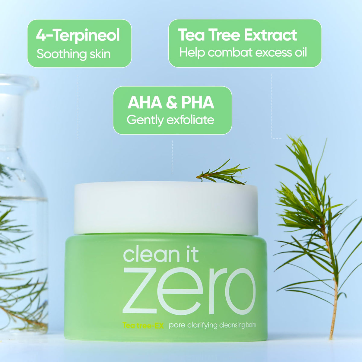 Close-up of BANILA CO Clean it Zero Cleansing Balm texture