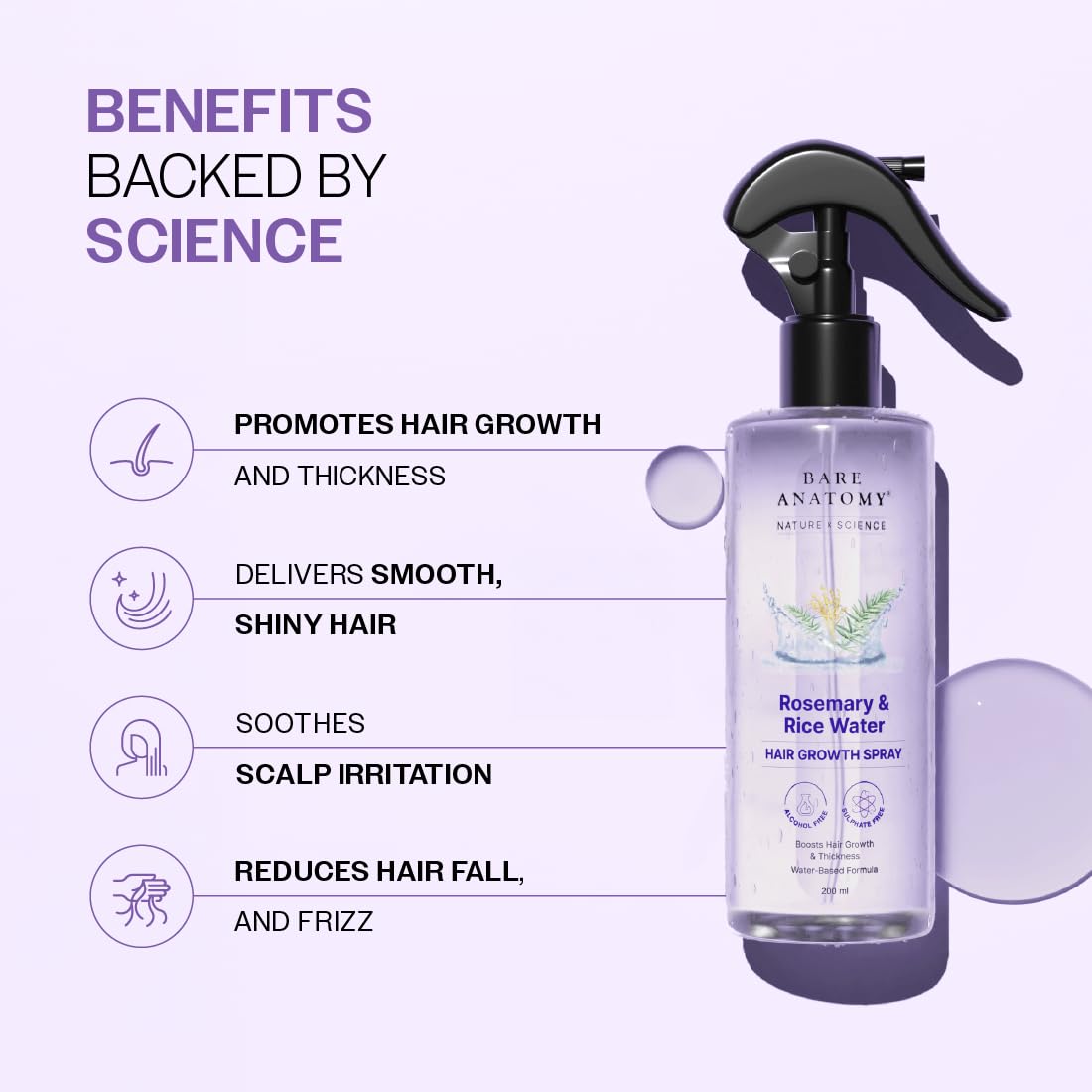 Close-up of Bare Anatomy Rosemary Water Spray nozzle