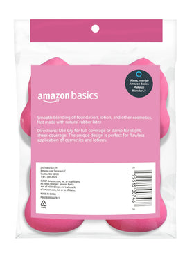 Close-up of Basics Large Makeup Blender Sponge texture