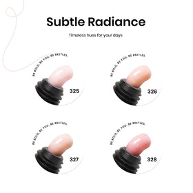 Close-up of Beetles Poly Nail Gel in Pink