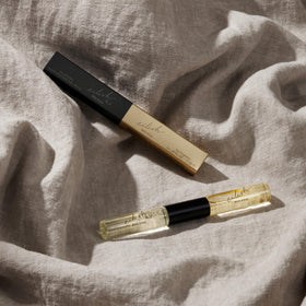 Close-up of Billie Eilish Eilish fragrance rollerball