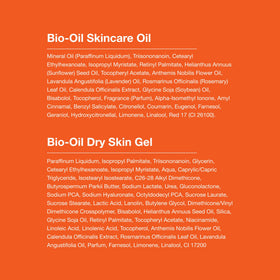 Close-up of Bio-Oil Body Oil Serum texture