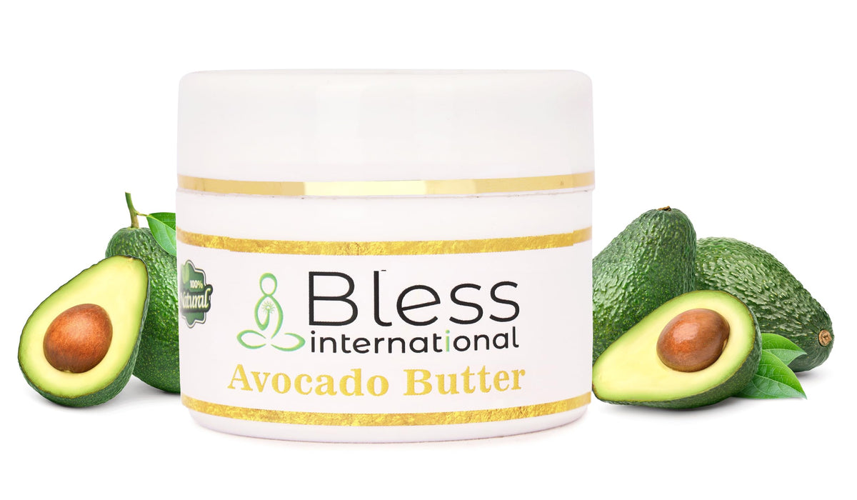 Close-up of Bless Organic Raw Avocado Butter texture