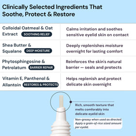 Close-up of BlinkBetter Eyelid Ointment texture