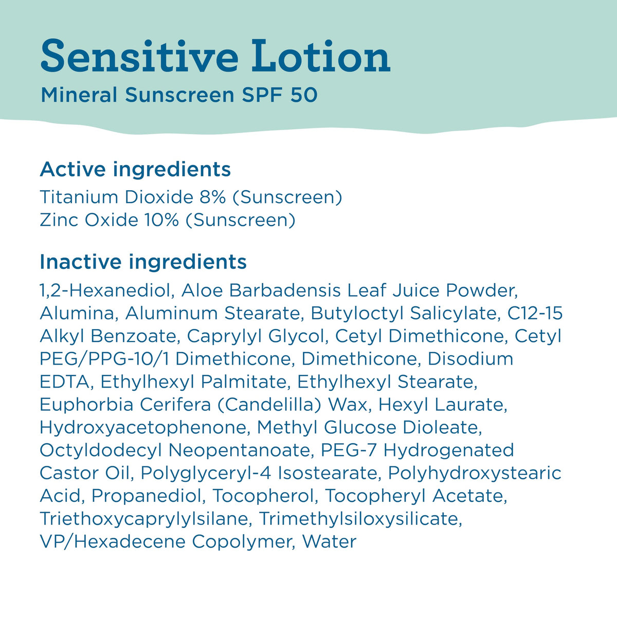 Close-up of BLUE LIZARD Sensitive Mineral Sunscreen texture