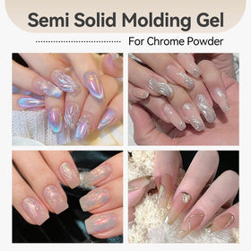 Close-up of Born Pretty 3D Sculpting Gel texture