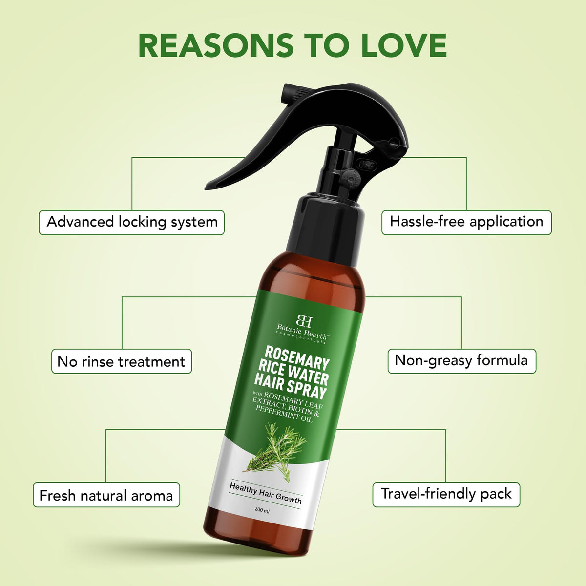 Close-up of Botanic Hearth Hair Growth Spray nozzle