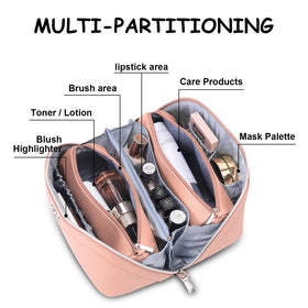 Close-up of BOYATU Travel Makeup Bag handle