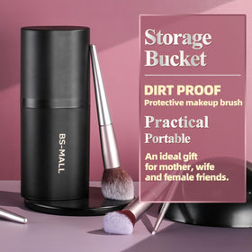 Close-up of BS-MALL foundation brush from the set