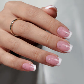 Close-up of BTArtbox Press On Nails showing texture and finish