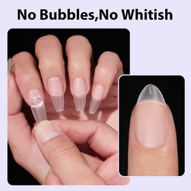 Close-up of BTArtbox Solid Nail Gel Glue consistency