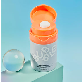 Close-up of Bubble Skincare Cloud Surf Water Cream texture