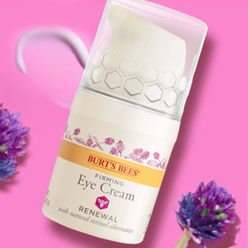 Close-up of Burt's Bees Renewal Firming Eye Cream texture