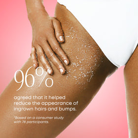 Close-up of Bushbalm Watermelon Sugar Scrub texture