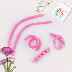 Close-up of Buytta Flexi Rods Curlers showing soft foam material