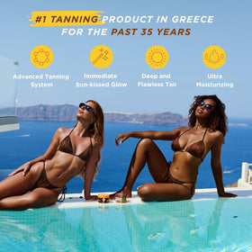 Close-up of Carroten Intensive Tanning Gel texture
