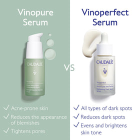 Close-up of Caudalie Vinopure Serum dropper