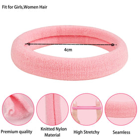 Close-up of CÉLLOT Elastic Hair Ties showcasing material texture