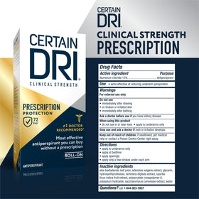 Close-up of Certain Dri Clinical Antiperspirant Roll-On nozzle