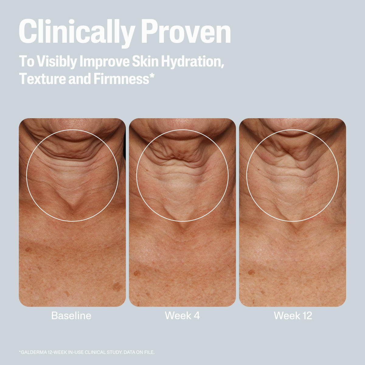 Close-up of Cetaphil Skin Activator Firming Body Lotion texture