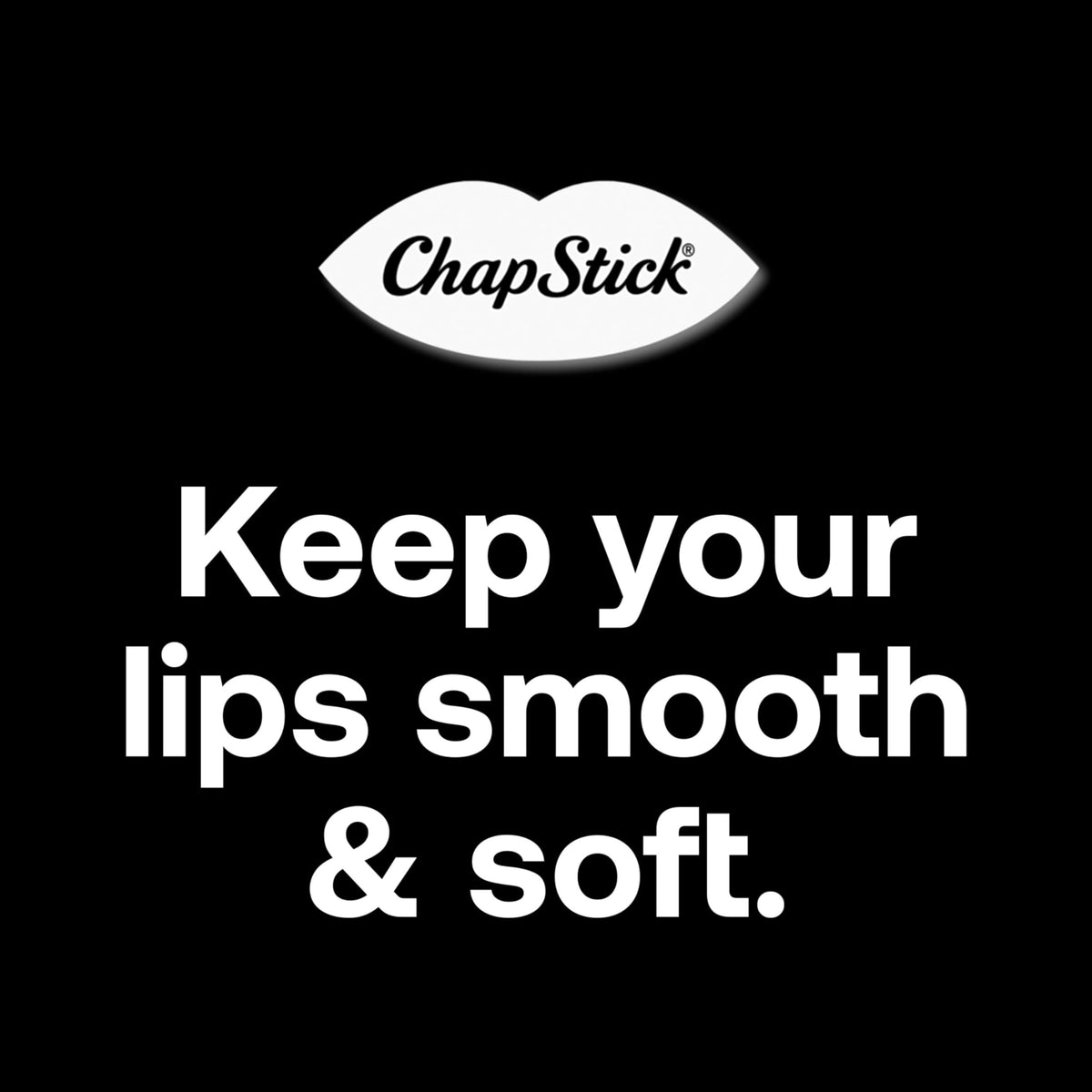 Close-up of ChapStick Holiday Cocoa lip balm tube