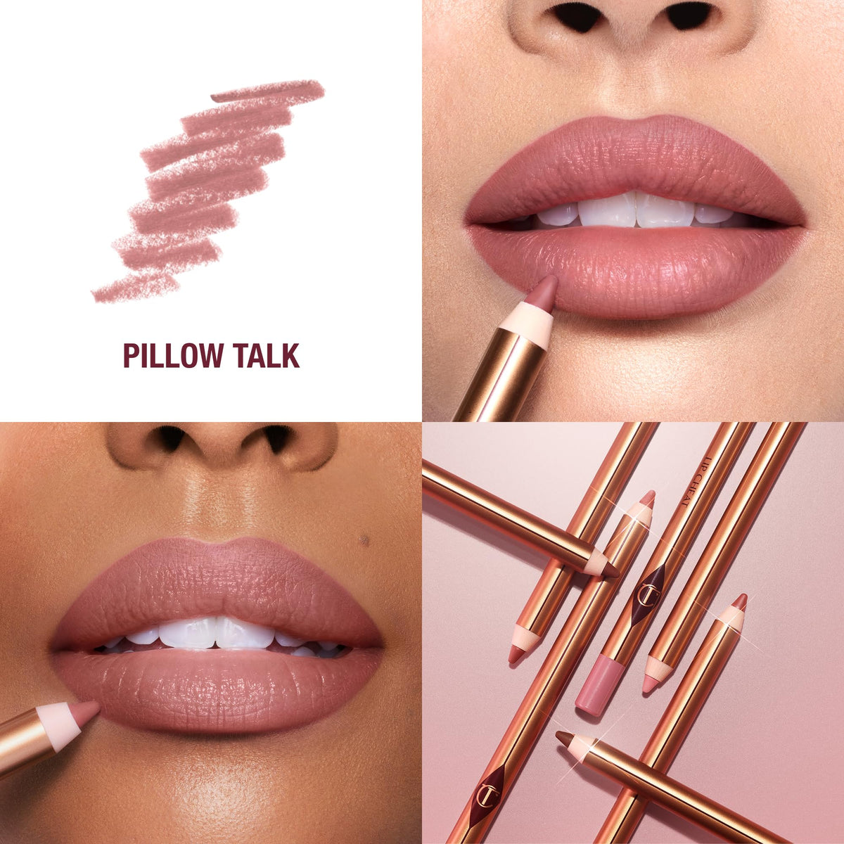Close-up of Charlotte Tilbury Lip Cheat Lip Liner tip