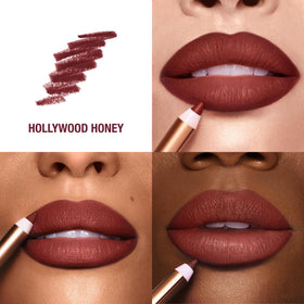 Close-up of Charlotte Tilbury Lip Cheat Lip Liner tip