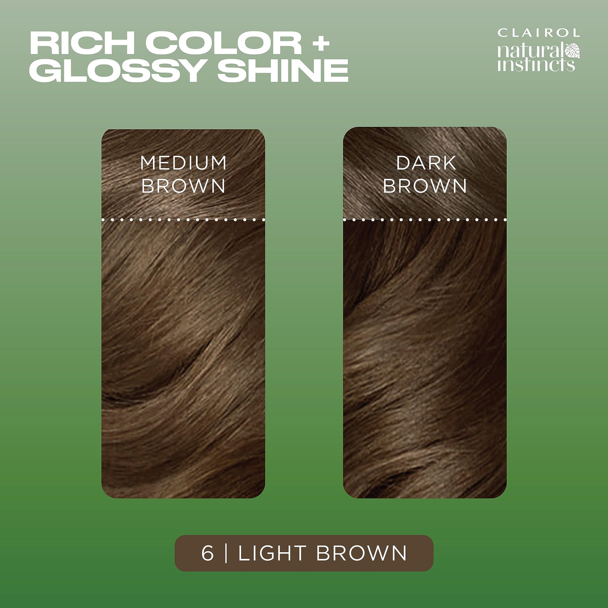 Close-up of Clairol Natural Instincts colour cream formula